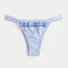 Bas de bikini échancré à bretelles latérales