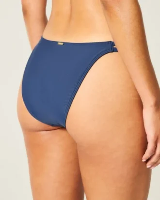Bas de bikini cheeky à double bretelles et perles