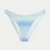 Bas de bikini cheeky à taille haute et paillettes