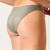 Bas de bikini cheeky à taille haute et paillettes
