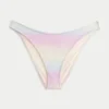 Bas de bikini cheeky à taille haute et paillettes