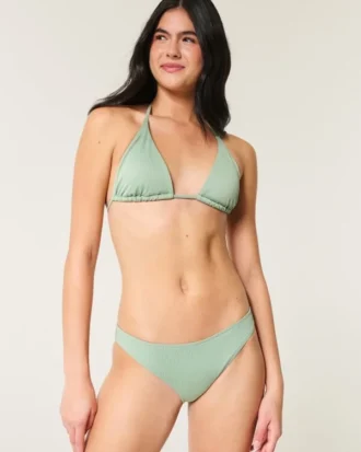 Bas de bikini côtelé