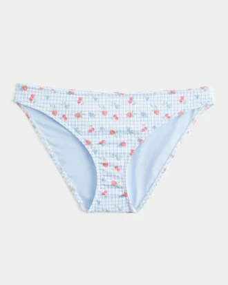 Bas de bikini côtelé