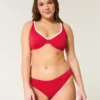 Bas de bikini côtelé