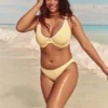 Bas de bikini côtelé