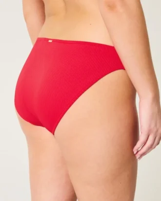 Bas de bikini côtelé