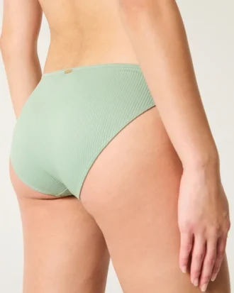 Bas de bikini côtelé