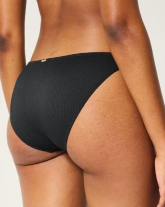 Bas de bikini côtelé