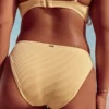 Bas de bikini côtelé