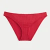 Bas de bikini côtelé