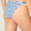 Bas de bikini effronté à double bretelle et bordure style crochet