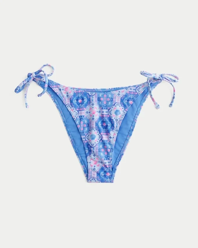Bas de bikini effronté à nouer sur les côtés