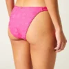 Bas de bikini jacquard à double bretelles