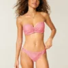 Bas de bikini à larges bretelles