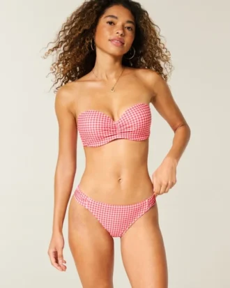 Bas de bikini à larges bretelles