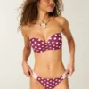 Bas de bikini à larges bretelles