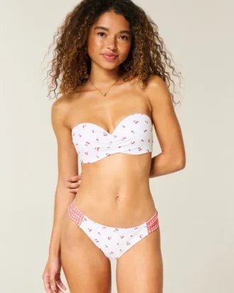 Bas de bikini à larges bretelles