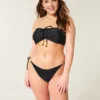 Bas de bikini réversible à nouer sur les côtés