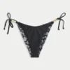 Bas de bikini réversible à nouer sur les côtés