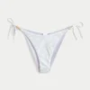 Bas de bikini réversible à nouer sur les côtés