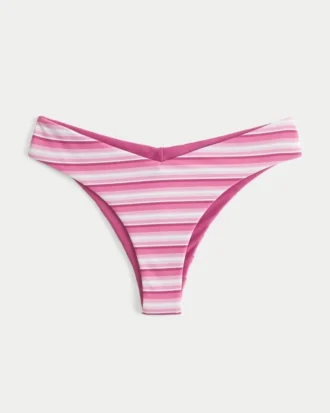 Bas de bikini réversible taille V