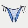 Bas de bikini taille basse à nouer sur les côtés