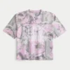 Boxy Crop Posty Co. Jersey graphique Boxy Crop Posty Co. Jersey graphique
