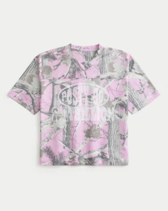 Boxy Crop Posty Co. Jersey graphique