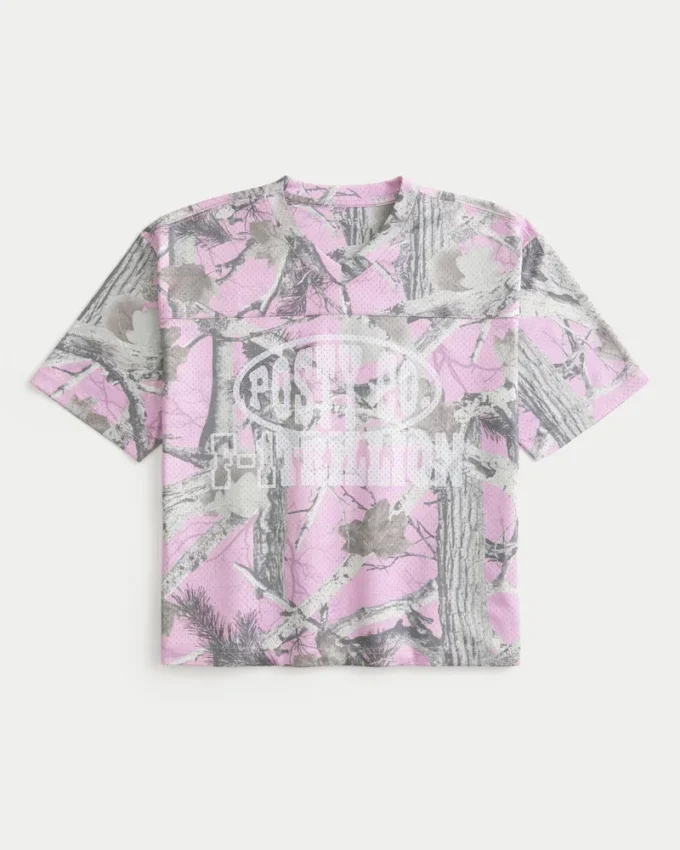 Boxy Crop Posty Co. Jersey graphique Boxy Crop Posty Co. Jersey graphique