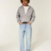 Broderie araignée Jean baggy Broderie araignée Jean baggy
