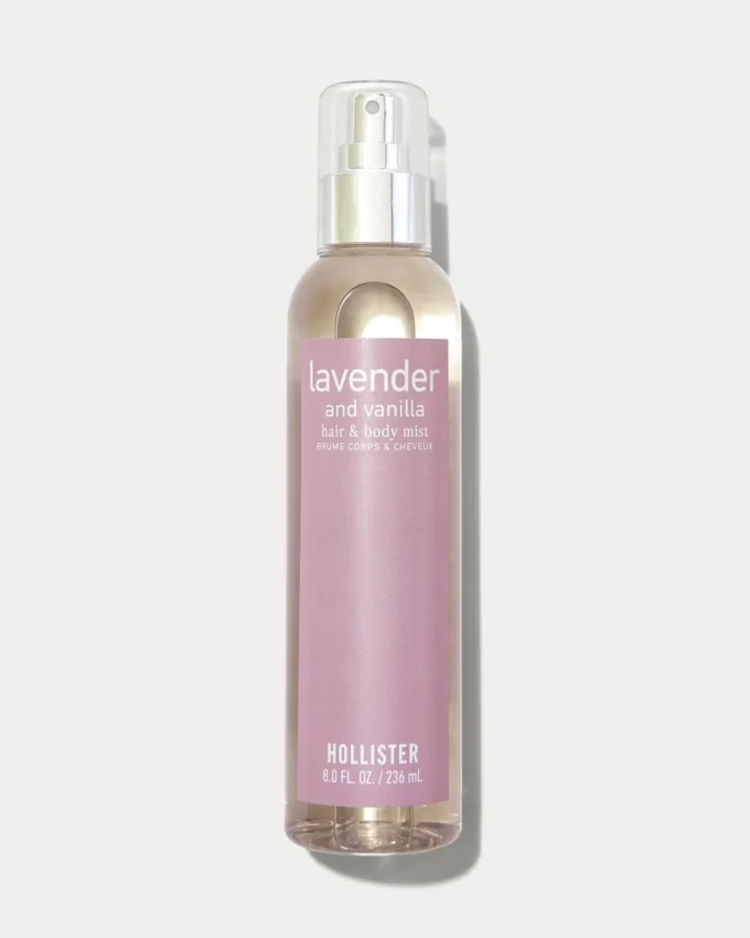 Brume pour cheveux et corps à la lavande et à la vanille