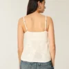 Caraco babydoll facile à porter, style broderie anglaise Caraco babydoll facile à porter, style broderie anglaise