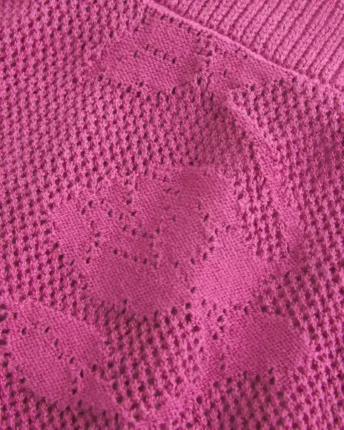 Caraco babydoll facile à porter, style broderie anglaise Caraco babydoll facile à porter, style broderie anglaise
