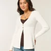 Cardigan babydoll à manches longues Cardigan babydoll à manches longues