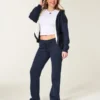 Cardigan en polaire sans fermeture doublé de fausse fourrure Cardigan en polaire sans fermeture doublé de fausse fourrure