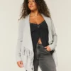 Cardigan facile à porter sans fermeture Cardigan facile à porter sans fermeture