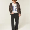 Cardigan à motif carré Cardigan à motif carré