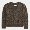 Cardigan à motif carré Cardigan à motif carré