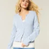 Cardigan à œillets Cardigan à œillets