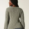 Cardigan à œillets Cardigan à œillets