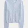 Cardigan à œillets Cardigan à œillets