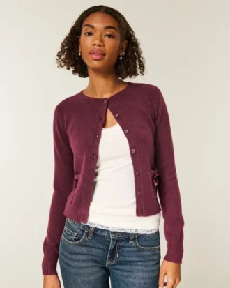 Cardigan à poche nœud Hollister Comfy Cloud