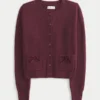 Cardigan à poche nœud Hollister Comfy Cloud