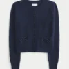 Cardigan à poche nœud Hollister Comfy Cloud Cardigan à poche nœud Hollister Comfy Cloud