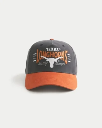 Casquette de baseball à motif graphique Longhorns de l&rsquo;université du Texas à Austin