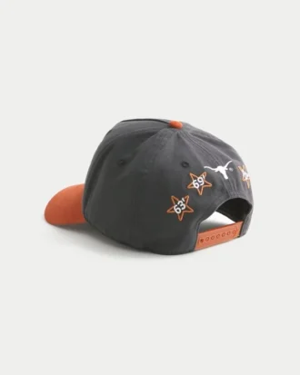 Casquette de baseball à motif graphique Longhorns de l&rsquo;université du Texas à Austin