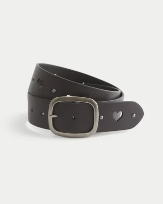 Ceinture en cuir vegan Heart