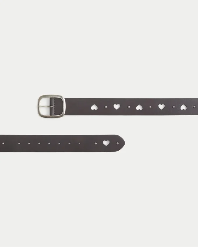 Ceinture en cuir vegan Heart