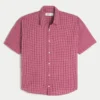 Chemise ample à manches courtes