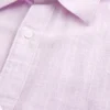 Chemise boutonnée en lin mélangé Chemise boutonnée en lin mélangé